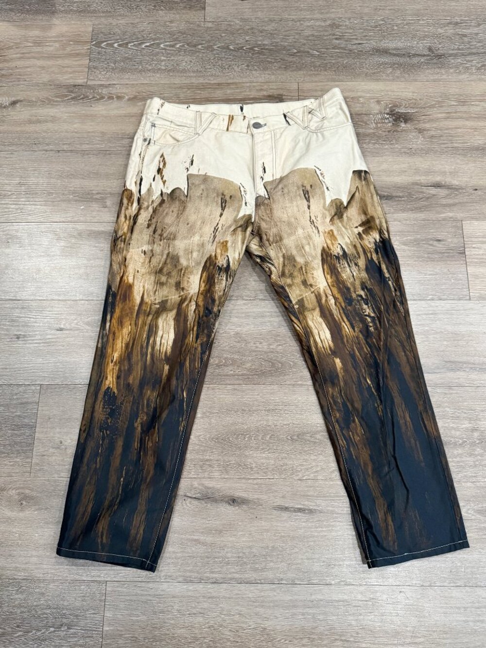 Vivienne Westwood Brown W Harris Jeans